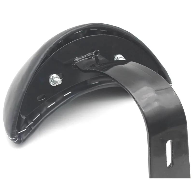1Pcs Motorcycle Electric Bicycle Rear Seat Backrest Support Saddle Backrests Leather Seatback Cushion Pad Motorcycle Accessories