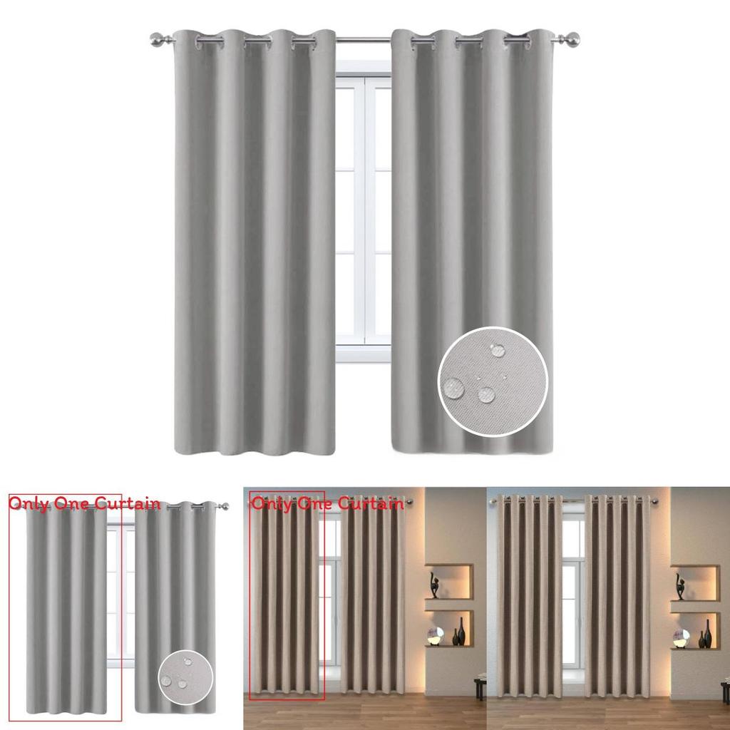 Sunblock Outdoor Window Curtain With Waterproof Fabric For Balcony Use