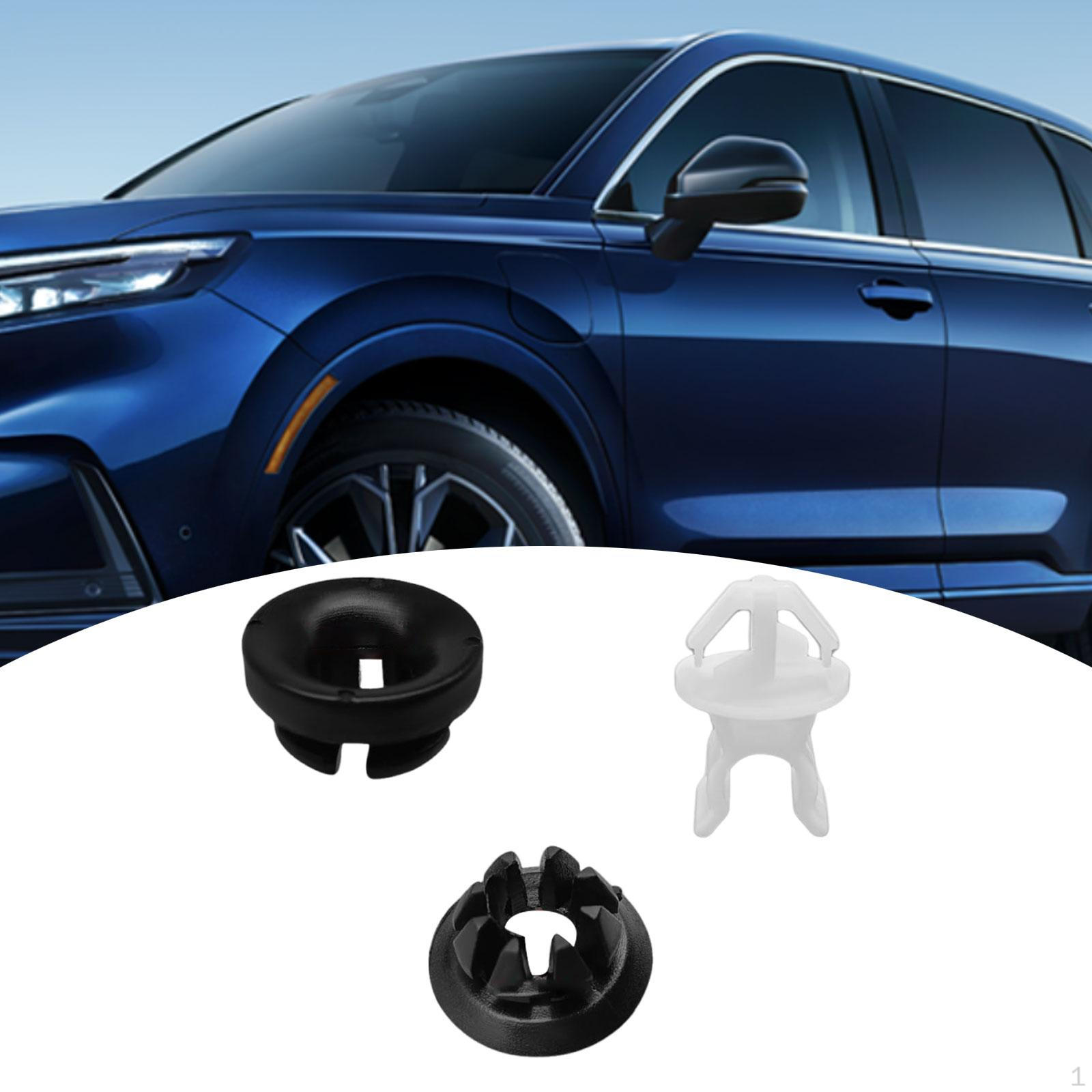 

3 шт. Запасные клипсы-втулки для фиксатора капота 91503-ss0-003 Автомобильные аксессуары Легко установить Ремонт