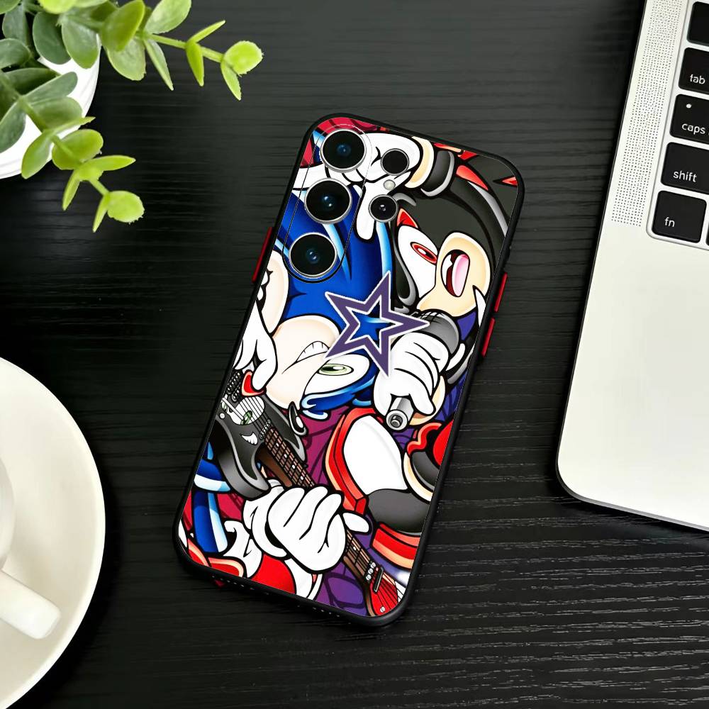 G-Shadow the Hedgehog Phone Case For Samsung S26,S25,S24,S23,S22,S21,S20,S30,Ultra,Plus,Fe,Note,5G Black Cover
