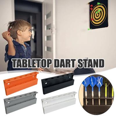 Duvara Monte Edilen Dart Tutucu Dart Saklama Rafı 6 Yuvalı Dart Düzenleyici Ev Oyun Odası Kulüp Ofis için Teşhir Rafı Dart Tahtası Aksesuarı
