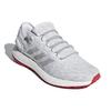 Adidas Pure Boost Fabric Lightweight Anti Slip Low top Running Shoes Unisex Gray White Red CM8333
