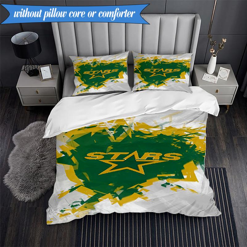 3PCS Stars Abstract Artwork Bedding Set,Including 1pc Duvet Cover And 2pcs Pillowcases Perfect for Bedroom, Dormitory, Fan Christmas gift