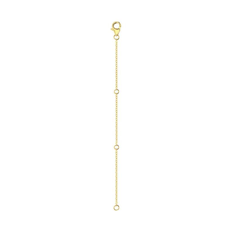 Adjustable Alloy Lobster Clasp Necklace Extension Chain for DIY Jewelry