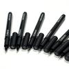 Professional Black Fineliner Pens Set - 6 Pieces (0.1mm To 2.0mm) with Brush Tip - Archival Ink
