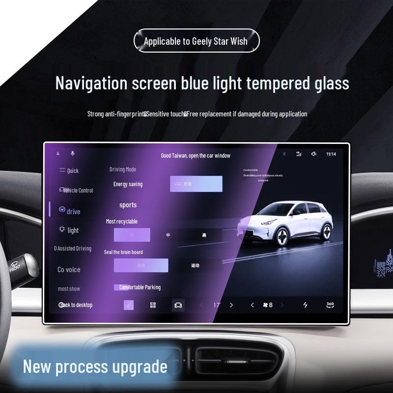 Geely Xingyuan Console Screen Protector for 25 Models - Interior Display Car Accessory
