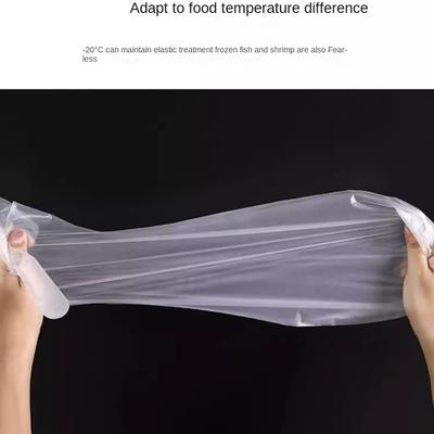 10PCS Multifunctional Disposable Gloves Plastic Transparent Cleaning Long Gloves Thickened Waterproof Disposable Hand Sleeves