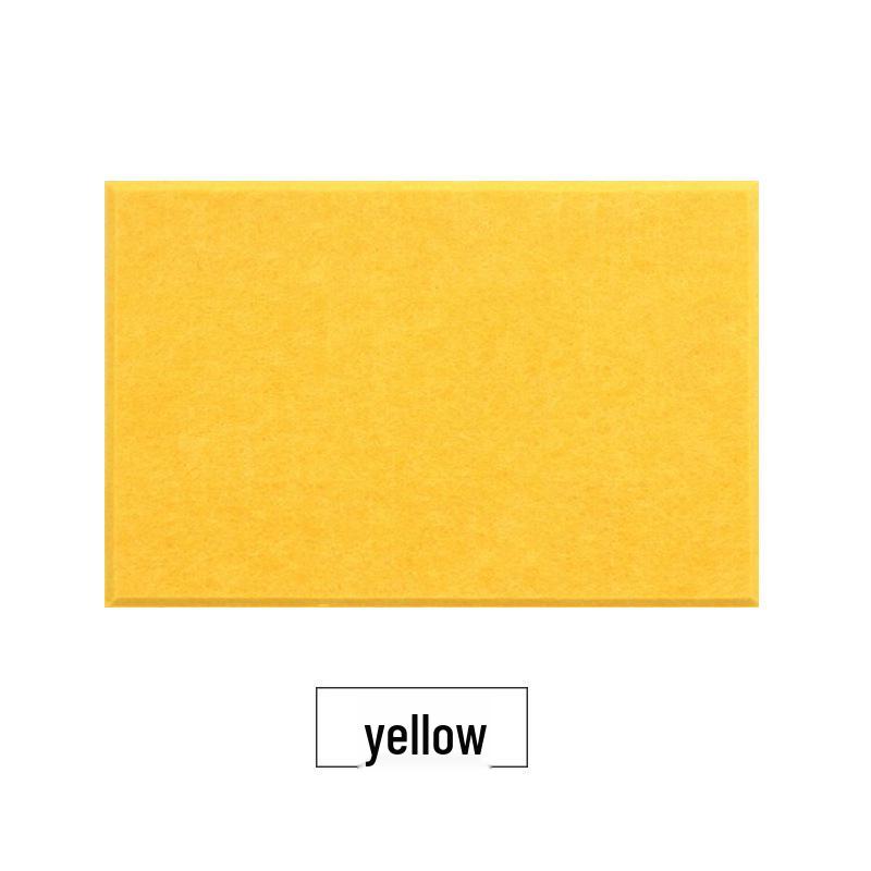 Polyester Felt Wall Sticker: Self-Adhesive Cork Message Board & Soundproof Display for Kindergarten