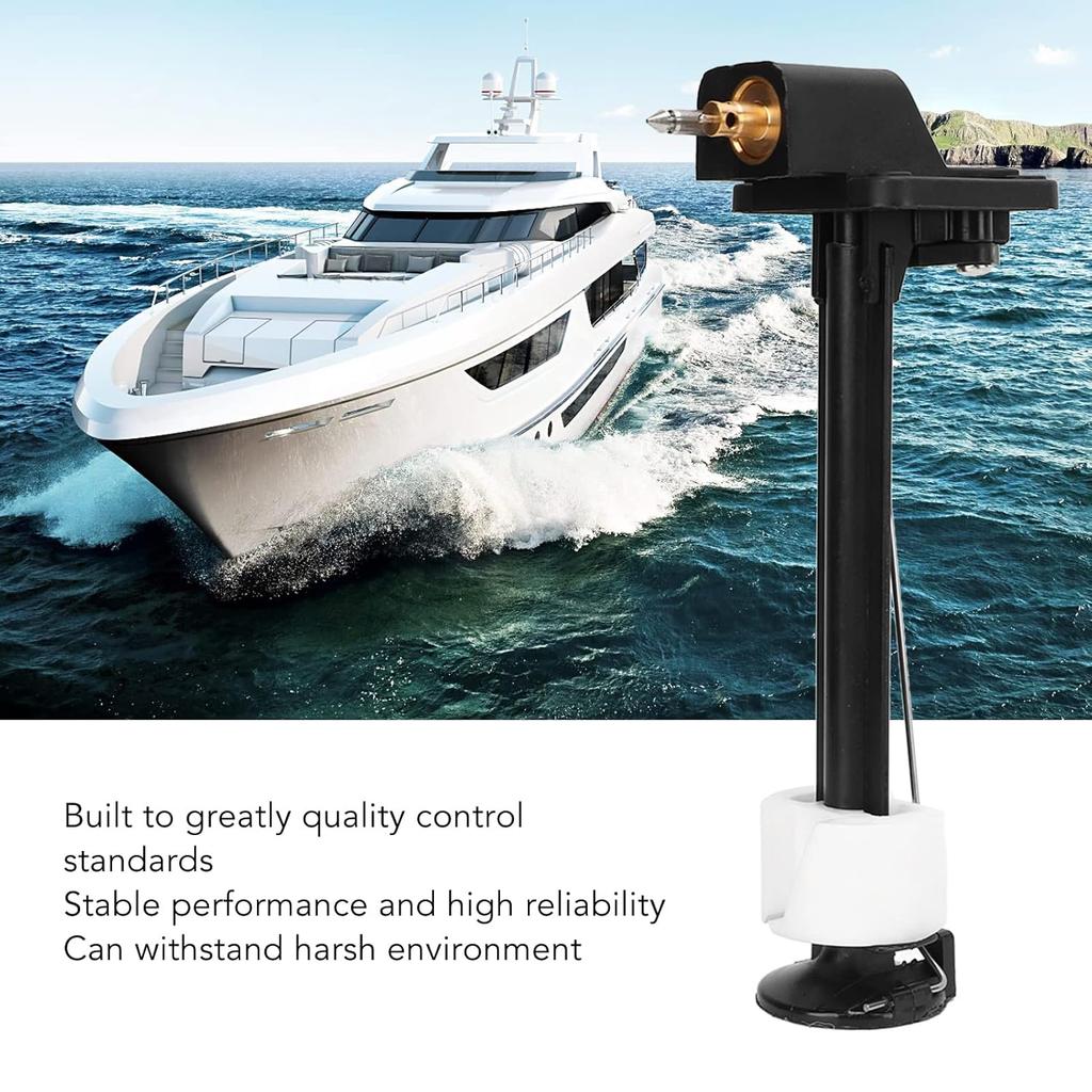 Marine Fuel Gauge Fuel Tank Sending Unit Fuel Level Sensor Boat Fuel Tank Gauge for Outboard Motor External 12L 24L Fuel