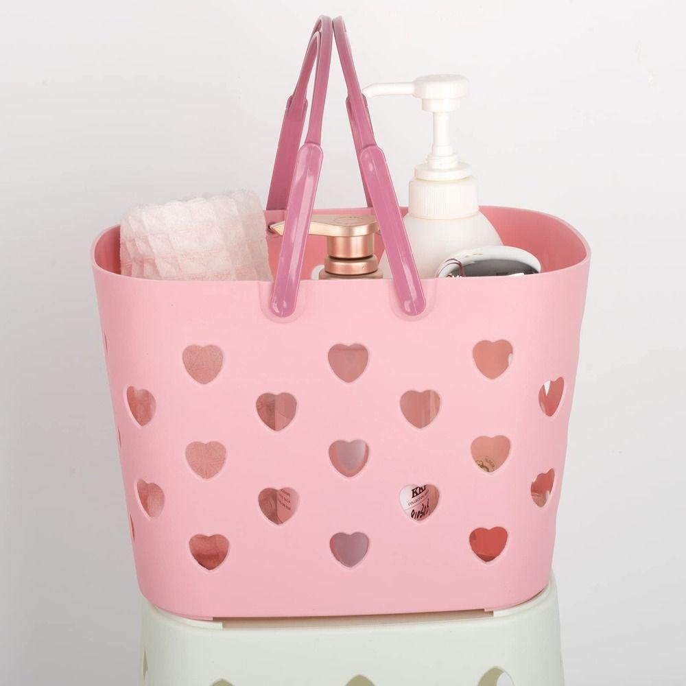 Plastic College Dorm Organizer Large Capacity Drainage Toiletry Basket New Shower Basket