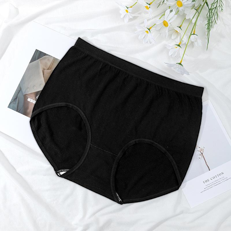 Big Size Female Summer Thin Style High Waist Belly Breathable No Trace Briefs