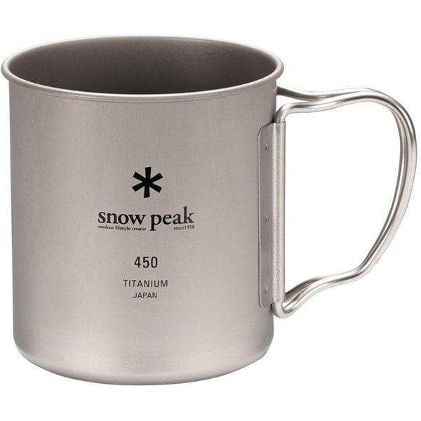 

Титанова кружка Snow Peak, 450 мг, 143 см [вулична кружка]