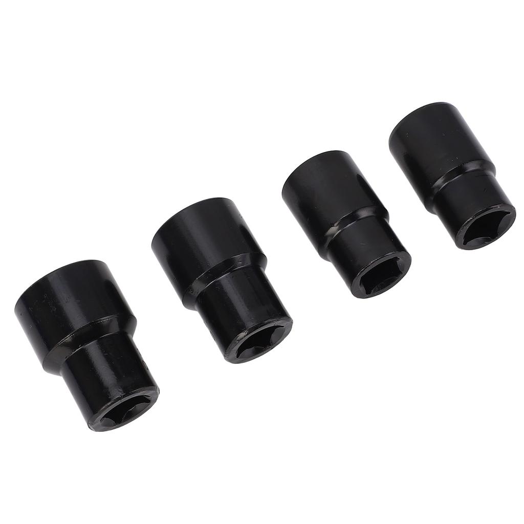 5Pcs Twist Socket Set Locking Wheel Nut Bolt Stud Extractor Removers 17mm 19mm 21mm 22mm Socket