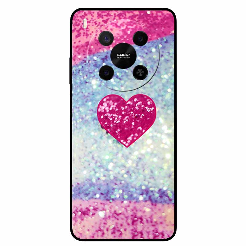 Für ZTE Blade V70 Max / Nubia V70 Max Marmor-Bemaltes Weiches TPU-Silikon-Rückseitenabdeckung Case Für Blade V70 Max Fusion Black Case V70Max