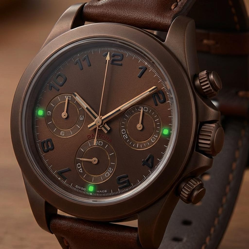 29.5mm Green Luminous White giant panda Dial Fit For VK63 No Logo Movement High-Quality Watch Modification Accessories