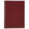 A4 Leather Notebook Diary Memo Pad Rhodia Holds 2 with Pen Holder and Pocket Cover, Cover, Cover, Cover, Notebooks, (Wine Red)