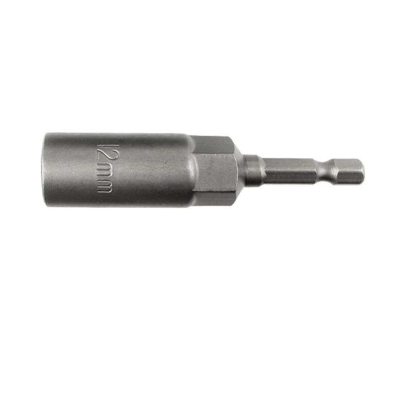 Heavy Duty Hexagonal Shank Socket Kit 5.5-19mm for Enhances Clamping Force Durability Enhances Clamping Force Stability