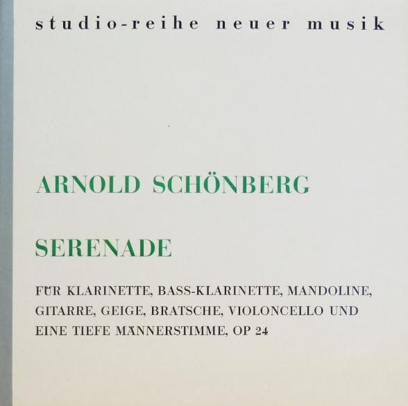 

LP Record ARNOLD SCHOENBERG - Serenade Op. 24 WER60002 WERGO Germany Classical Used