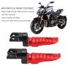 Motorcycle Front Foot Peg T6063 Aluminum Alloy Driver Footrest Pedal Bracket Replacement for     BN302S  