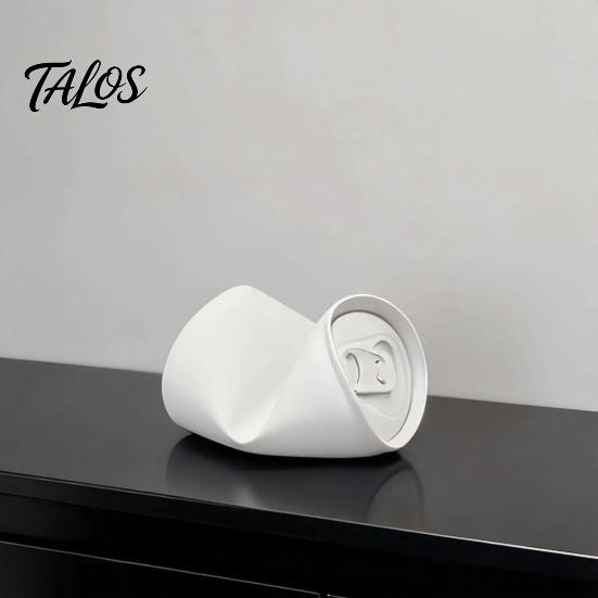 Desktop Phone Holder 3D Printed Can-Shaped Stand, Creative Tilted Soda Can Desk for Cellphones, Mobile Anti-Slip Support Watching Videos, Minimalist