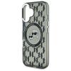 Karl Lagerfeld Klhmp16Shmckmhk Iphone 166.1 Czarny/Black Iml Monogram Karl&Choupette Head Magsafe