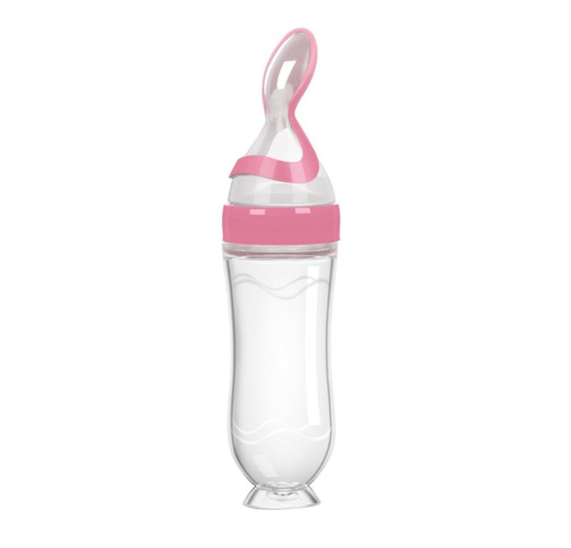 Baby Feeding Bottle Spoon Milk Bottle Baby Training Feeder Food Supplement Food feed Spoon baby gadgets BPA Free