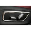 For BMW 5 Series G30 2018-2022 ABS Silver Seat Button Handle Frame Cover Trim 2X