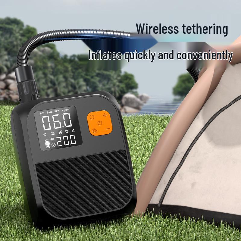 High-Pressure Electric Inflatable Pump for Car, Boat, Tent, Air Mattress, Kayak, SUP Paddle Board, and Floating Platform.
