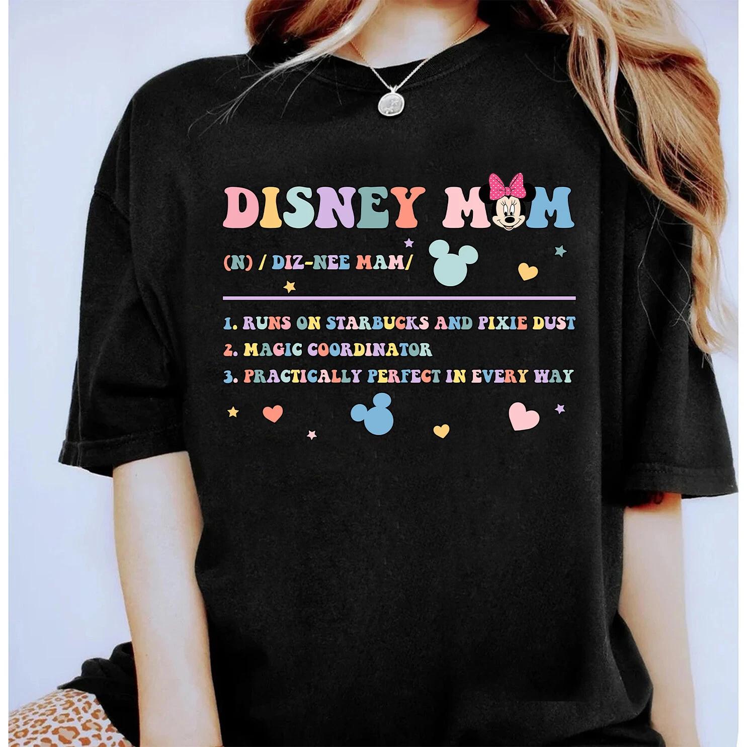 

Футболка Disney Мама Минни Маус ко Дню Матери Унисекс для Взрослых и Детей 2XL