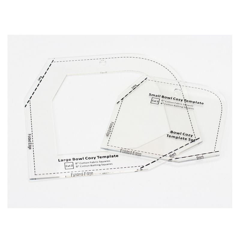 Righello da taglio per cucito a mano fai-da-te, tessuto da taglio, vassoio per ciotola, modello righello acrilico, per realizzare indumenti