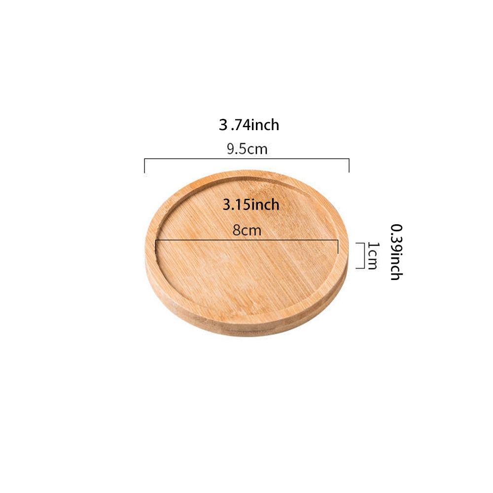 

1 шт. столовая посуда из цельного дерева круглая десертная тарелка в японском стиле деревянный поднос тарелка для закусок тарелка для сухофруктов деревянная тарелка