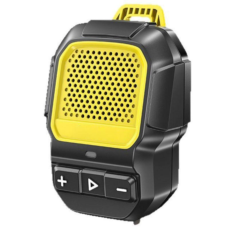 ABUO-Outdoor Sports Wireless Bluetooth Small Speaker Back Clip Portable Wear Small Speaker Waterproof Mini Speaker