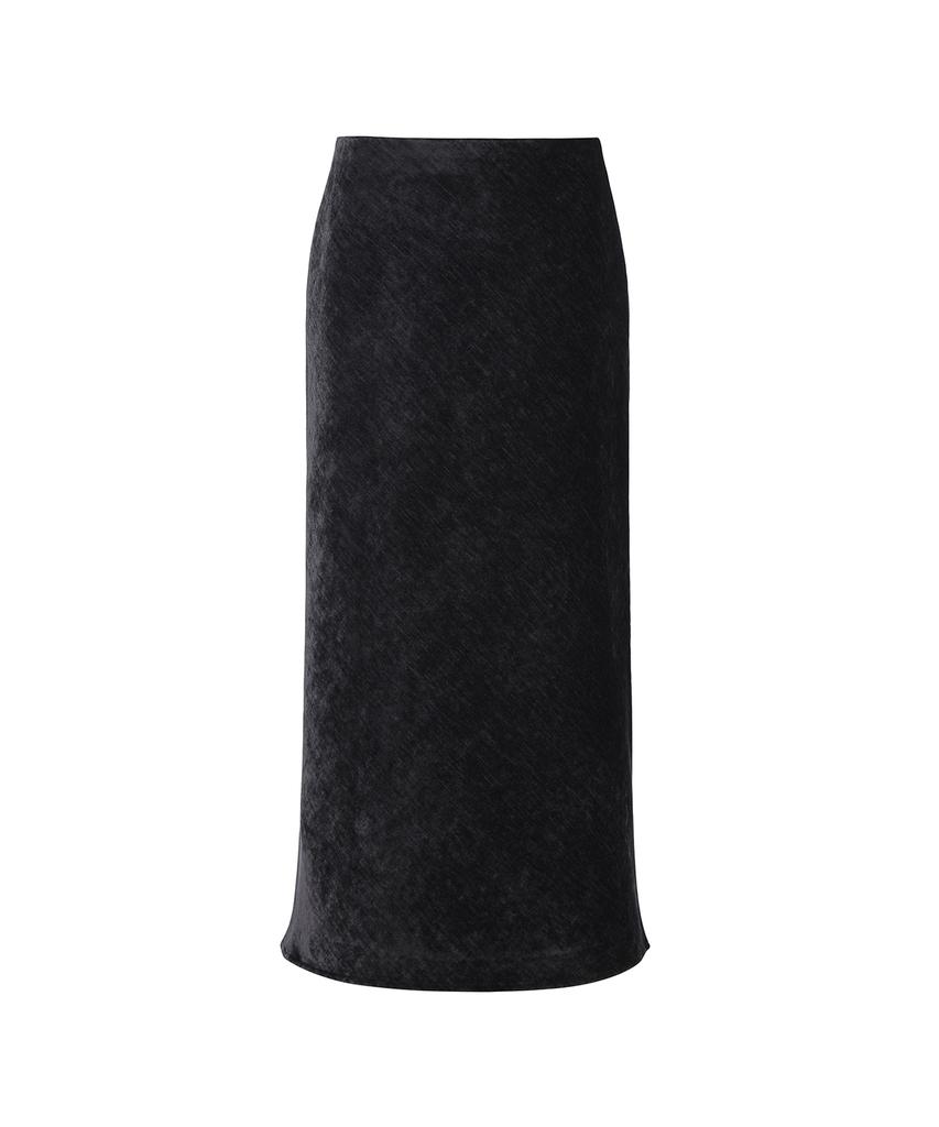 Rene J Velvet Modern Long Skirt