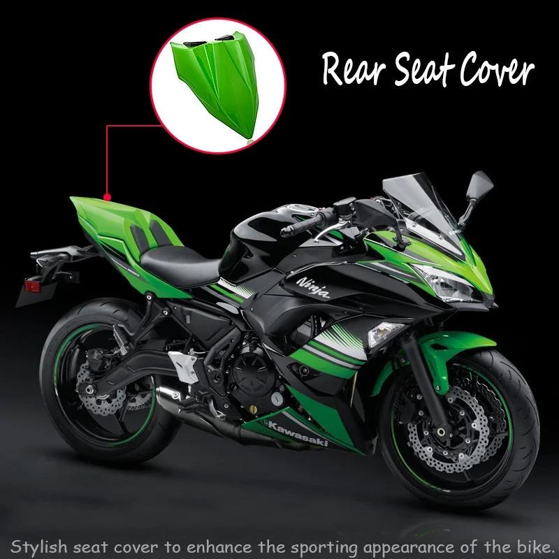 Ninja 650 Z 650 Tail Rear Pillion Passenger Hard Solo Seat Cowl Back Hump Faring For Kawasaki Ninja650 Z650 2017 2018