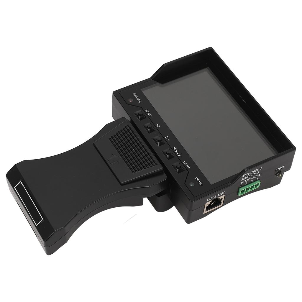 Security CCTV Tester 4.3in TFT Color LCD 8MP Camera CCTV Monitor with 12V Output