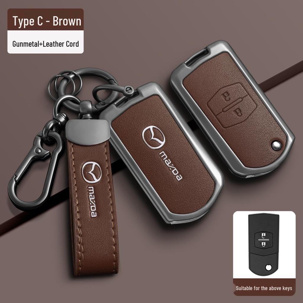 Suitable for Mazda 3 Axela, CX5, CX4 Atenza, Mazda 6, and Other Car Accessory Key Covers.