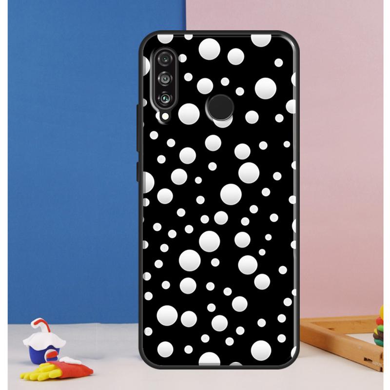 

Polka Dots Art Case For Huawei Nova 12s 7i 8i 11i 12i 9 10 SE Y73 Y90 Y70 Y72 Y61 Y91 P30 P40 Lite P60 Pro Nova 11 Pro
