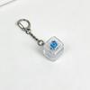 PC3 High Transparency Keycap Keychain: Mechanical Keyboard Decompression Toy