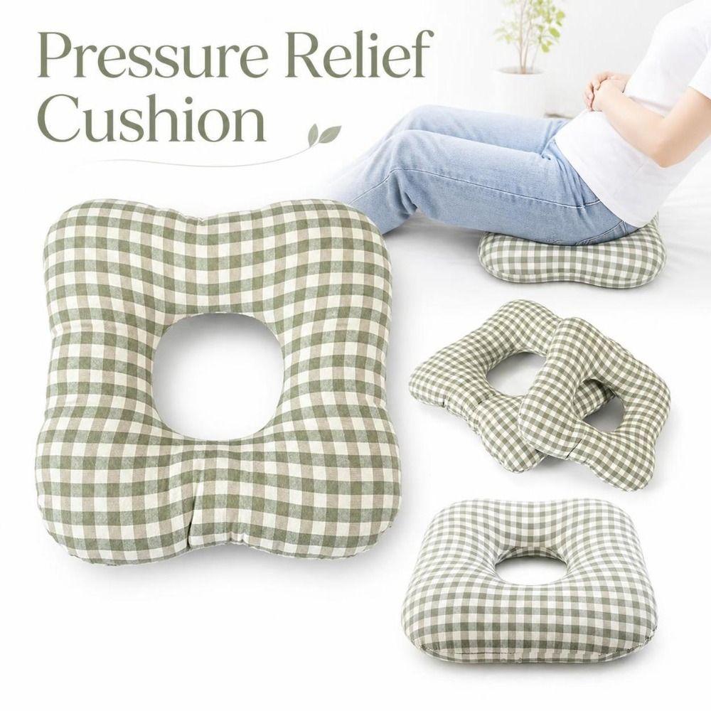 Practical Soft Pressure Relief Cushion Breathable Reusable Bed Sore Cushion Square Washable Anti-Decubitus Pad Multipurpose