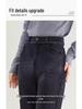 Women's 2025 High-Waisted Black Loose Straight-Leg Jeans: Slimming, Versatile, Wide-Leg Pants for Spring & Autumn