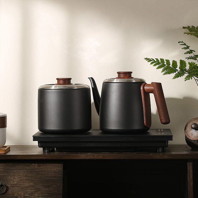 Rong-Shi-Da Automatic Dual Water Inlet Electric Tea Brewing Kettle with Built-in Stove