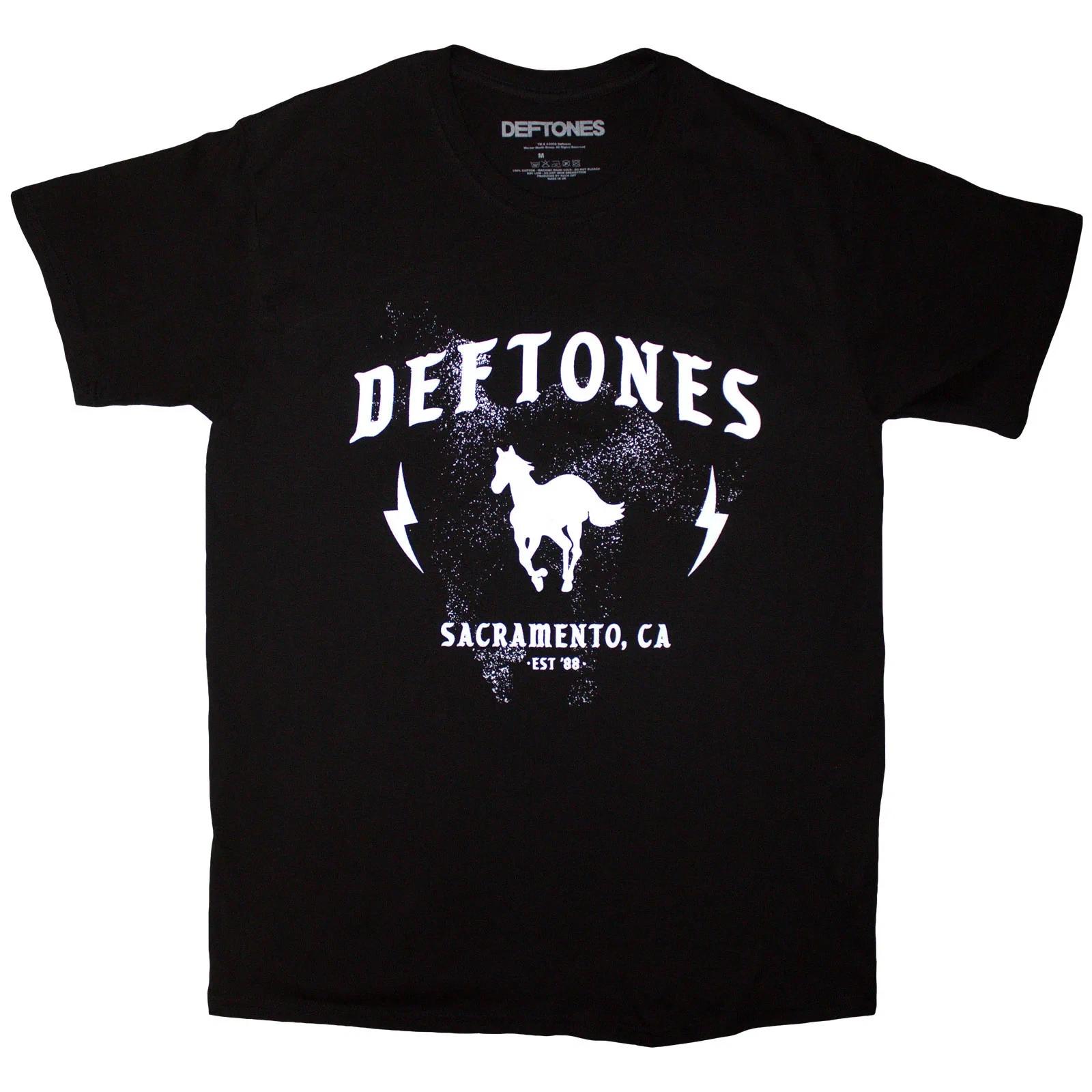 Футболка Deftones: Электрический пони (черный) ОФИЦИАЛЬНАЯ НОВОСТЬ 2XL