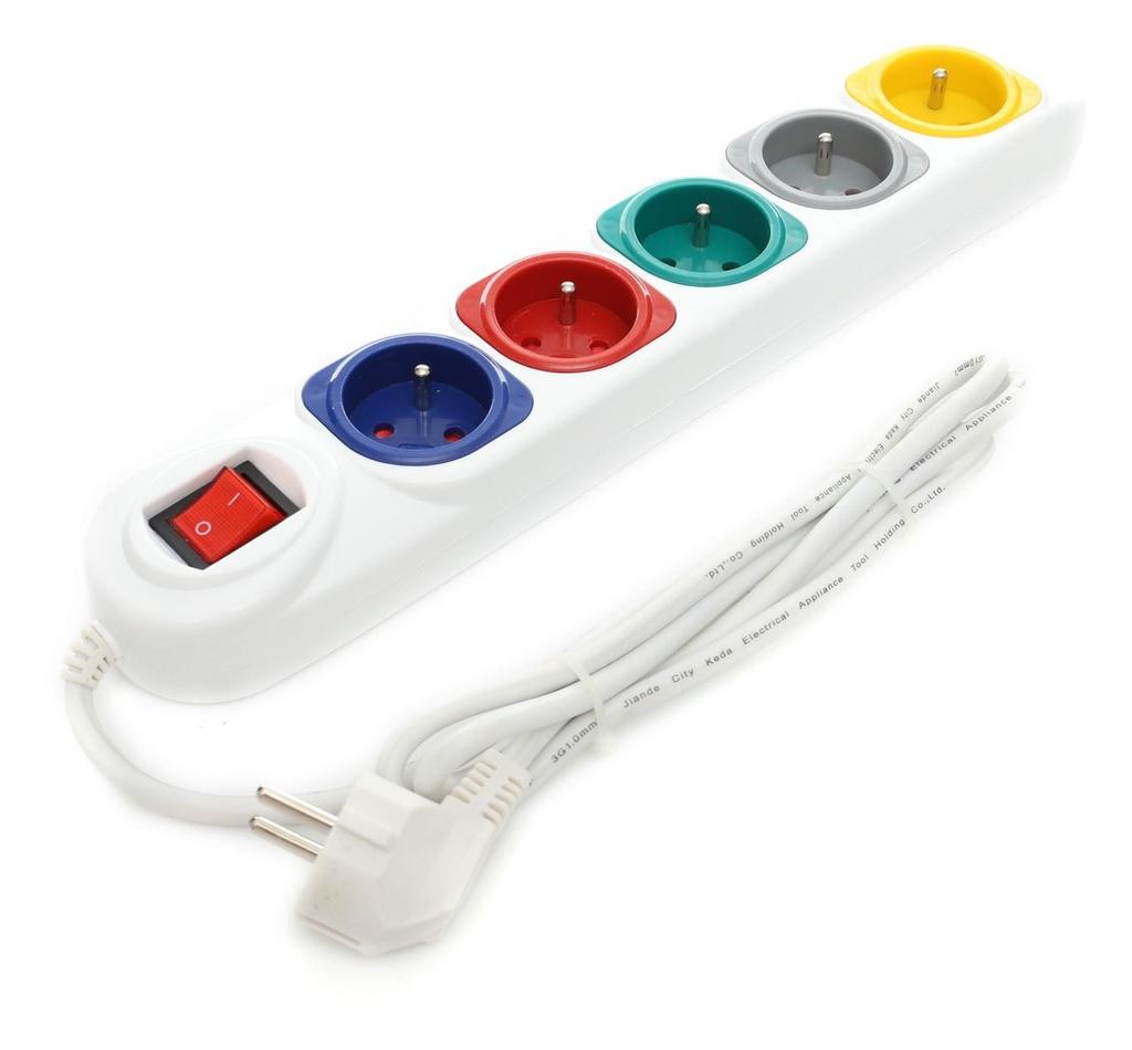 Extension cord 5m 5 sockets KD4010