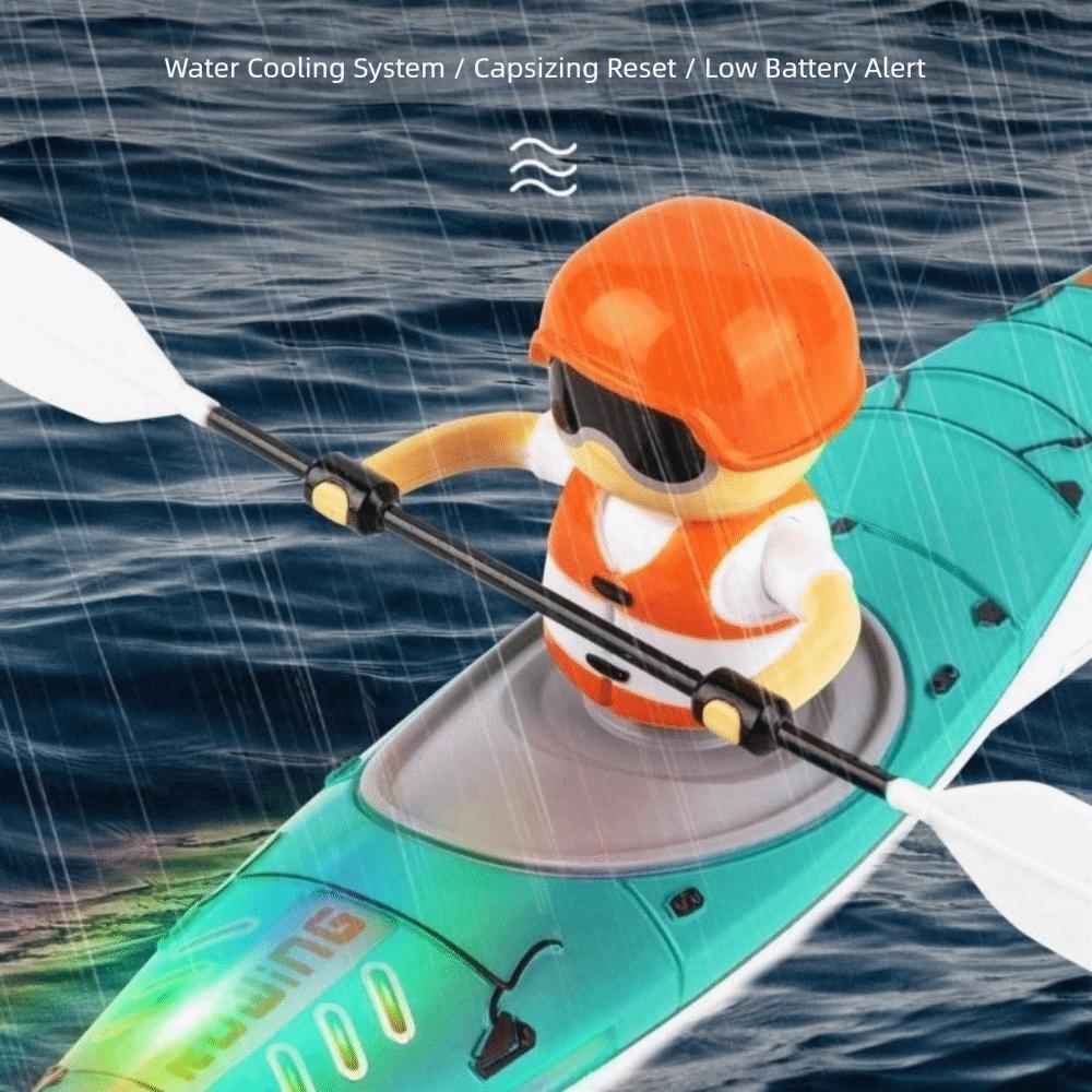 2.4G Remote Control Remote Control Boat Light Speedboat Watercraft Toy RC Boat Toy Summer Game