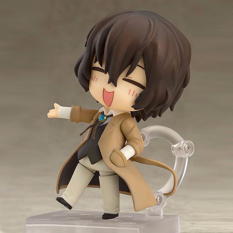 Bungo Stray Dogs Osamu Dazai 657 Chuuya Nakahara 676 Posable Action Figure Swappable Face Collectible Anime Desk Decor