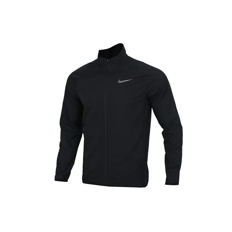 Nike Jachetă de antrenament cu guler în picioare Team Woven Jachete pentru bărbați Negru 928011-010