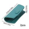 2 Pieces Silicone Handles Anti-Scalding Non-Slip Silicone Pot Handle Cover Heat Insulation Handle Cover Kitchen Gadgets