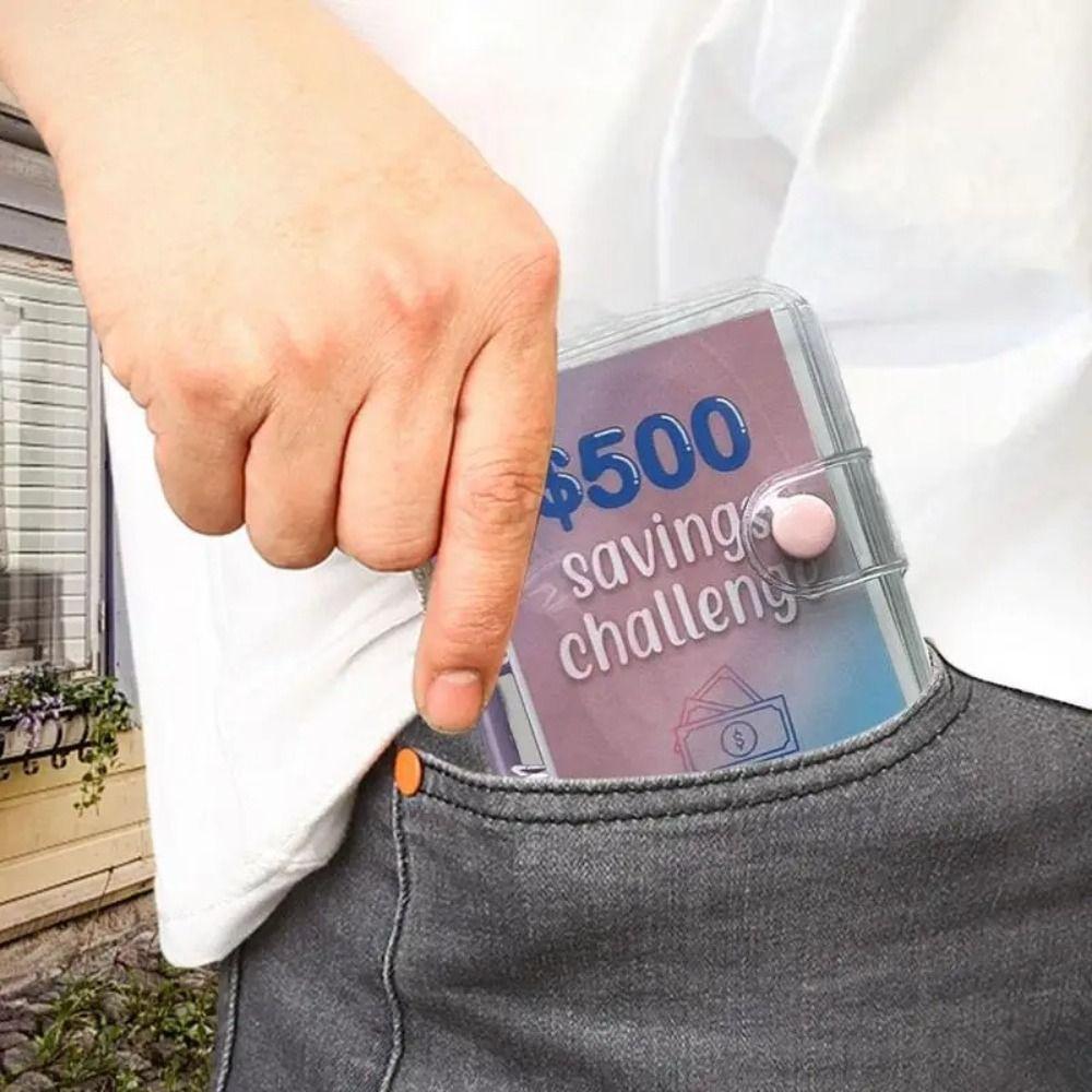 $150/300/500/1000 Money Saving Binder Mini Envelope Savings Challenge Save Money