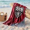 Asciugamano da Spiaggia Morbido ad Asciugatura Rapida Tema VfB Stuttgart?Asciugamano Asciutto Per Vacanze Estive Al Mare Nuoto