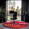 Cars Printed Round Rug Carpet Chair Rug Area Rug Entryway Doormats,for Office Chair Living Room Bedroom Kitchen Room.